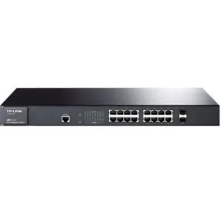 TP-Link TL-SG3216 Producto reacondicionado 16-port Pure-Gigabit L2 Managed Switch, 16 10/100/1000Mbps RJ45 ports including 2