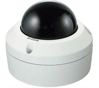 D-Link DCS-6210BS IP Camera Fixed Mini Dome Vandal Proof Full HD, PoE, Outdoor (Black Smoked) ??- ½.7” 2 Megapixel CMOS