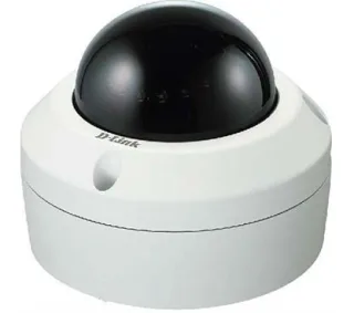 D-Link DCS-6210BS IP Camera Fixed Mini Dome Vandal Proof Full HD, PoE, Outdoor (Black Smoked) ??- ½.7” 2 Megapixel CMOS
