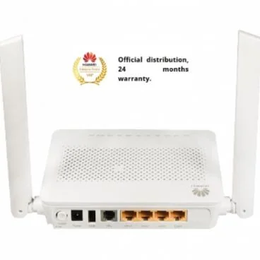 Huawei EG8145V5 GPON ONT con 4x 10/100/1000 1x RJ11 (POTS) 1x USB 1x GPON SC/APC Radio WiFi de banda dual de 2.4/5 GHz 2x2