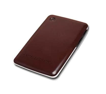 Conceptronic CHD2DUMO Caja para Disco Duro de 2.5 para discos Serial Ata con conexión USB 2.0 Mocca. Diseño DeLux