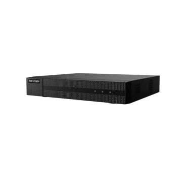 Hiwatch HWD-5104MH-G - Grabador híbrido Analógico-IP de Sobremesa, 4 canales BNC 1080P + 1 canal IP 2MP, Capacidad para 1 HDD