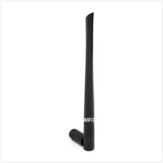 Alfa Network ARS-NT5B7 Antena Dipolo para Interior, Tribanda 2.4GHz + 5GHz + 6/7 GHz, 5 dbi, RP-SMA Pin Hembra