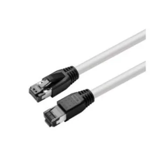 eRize - Cables de Red ERZ-EPRJ45SF08CULZ-500-WT Latiguillos CAT8 S/FTP Blanco 5 metros LSZH