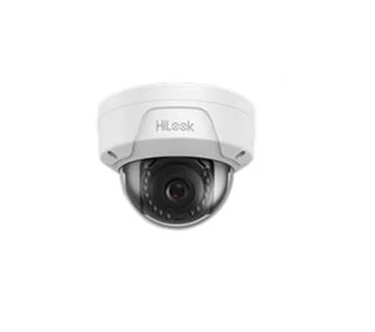 HILOOK IPC-D120H-M(4mm) - Cámara IP Formato Domo, Resistente a Intemperie, Resolución 2MP 25/30fps (1920×1080px), Lente Fija