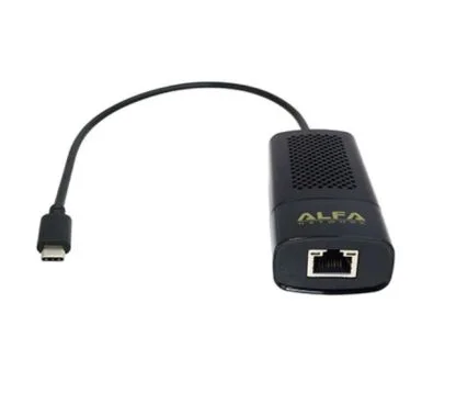 Alfa Network AUE2500C Multi-Gig USB-C 2.5Gbps Ethernet Adapter
