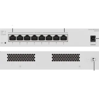 Huawei eKit Datacom S210-8T Switch gestionable con 8*10/100/1000BASE-T puertos, con 1* alimentación AC integrada, sin