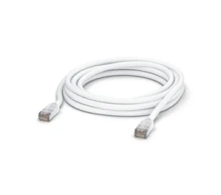 Ubiquiti UACC-Cable-Patch-Outdoor-5M-W Cable de conexión de cobre trenzado de 24 AWG resistente para exteriores con conector