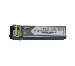 eRize ERZ-SMF001-B1550-120K-4085A-I - Módulo SFP Industrial BiDi, 1.25G, Monomodo (SM), Conector LC, 120KM, RX 1490 nm TX