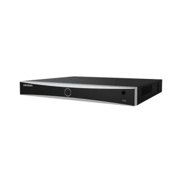 Hikvision DS-7616NXI-K2/16P(D) - Grabador IP de Sobremesa, 16 Canales PoE hasta 12MP, Capacidad para 2 HDD de 16TB (no