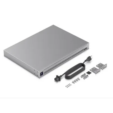 Ubiquiti USW-PRO-MAX-24-POE Switch Capa3 con 24 puertos: 8x PoE++ 2,5 GbE, 16x GbE (8 PoE+ y 8 PoE++) y 2x SFP+ 10G