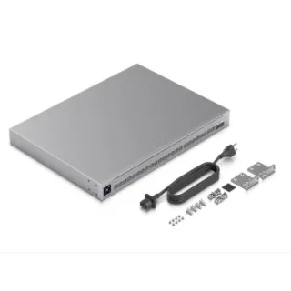 Ubiquiti USW-PRO-MAX-24-POE Switch Capa3 con 24 puertos: 8x PoE++ 2,5 GbE, 16x GbE (8 PoE+ y 8 PoE++) y 2x SFP+ 10G