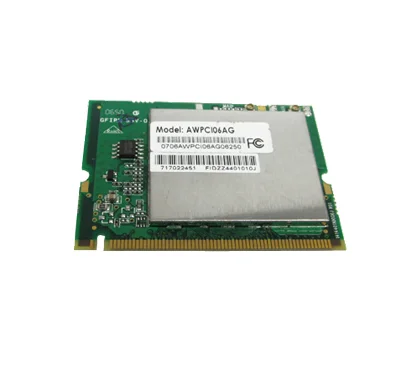 Alfa Network AWPCI06AG - Tarjeta Mini PCI Wireless 5 Ghz, 803.11a/g, Atheros 2413