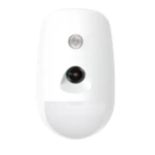 Hikvision DS-PDPC12P-EG2-WE(B)(O-STD) Detector PIRCAM vía radio. Alcance de detección de 12 metros. 52 zonas de detección.