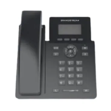 Grandstream GRP2601L Teléfono IP, 2 cuentas SIP, sin PoE, 2 líneas, 4 teclas programables XML, conferencia hasta 5 vías, 32MB