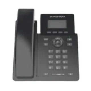 Grandstream GRP2601L Teléfono IP, 2 cuentas SIP, sin PoE, 2 líneas, 4 teclas programables XML, conferencia hasta 5 vías, 32MB