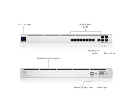 Ubiquiti UISP-R-Pro Router Multi-WAN 10GbE diseñado para uso ISP