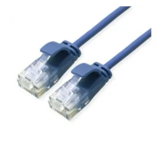 eRize - Cables de Red ERZ-EPRJ45UT6ACULZ-750-BU-S Latiguillos CAT6A UTP SLIM Azul 7,50 metros LSZH