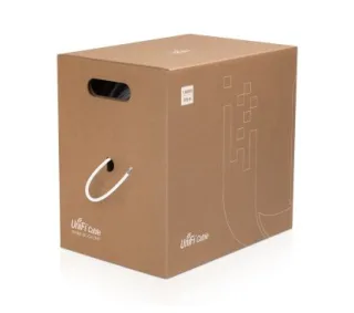 Ubiquiti U-CABLE-C6-CMP (UC-C6-CMP) Bobina de cable de 305 metros Cat6 UTP y CMP (Communications Multipurpose cable, Plenum)