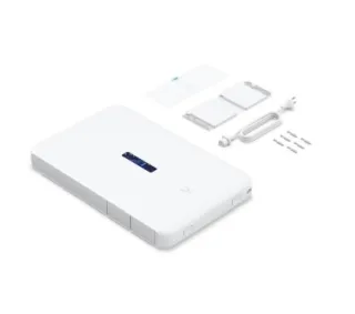 Ubiquiti UDW Dream Wall Consola UniFi OS de montaje en pared con gateway de seguridad integrado, punto de acceso de alta