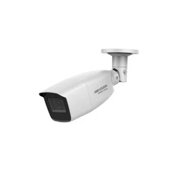 Hiwatch HWT-B381-Z - Cámara Analógica Formato Bullet, Resistente a Intemperie, Resolución 8MP 20fps (3840×2160px), Zoom