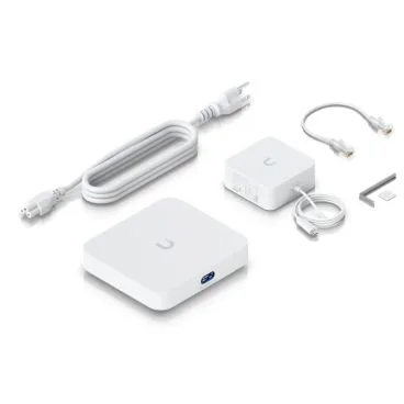 Ubiquiti UCG-MAX-NS Cloud Gateway 4xLAN y 1xWAN 2,5Gb para más de 30 disposit./300 clientes, routing 1,5 Gbps IDS/IPS
