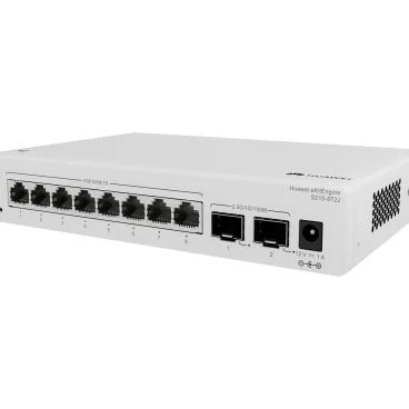 Huawei eKit Datacom S210-8T2J Switch gestionable con 8*10/100/1000BASE-T puertos, 2*2.5GE SFP puertos, con alimentación AC