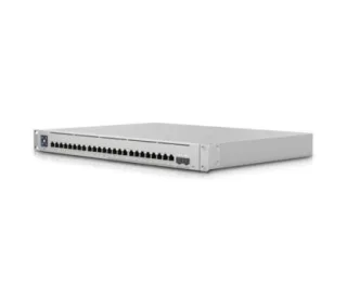 Ubiquiti USW-ENTERPRISE-24-POE Switch de capa 3 con 12x RJ45 2.5G PoE+ para WiFi 6 AP, 12x Gb RJ45 PoE+ y 2x 10G SFP+ para
