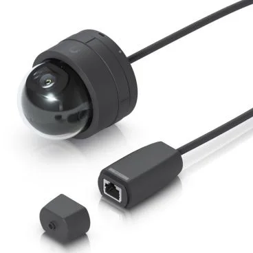 Ubiquiti UVC-G5-DOME-ULTRA-B Cámara 2K HD (4MP) color negro ultracompacta, ángulo visión ultraamplio (102,4°), infrarrojos