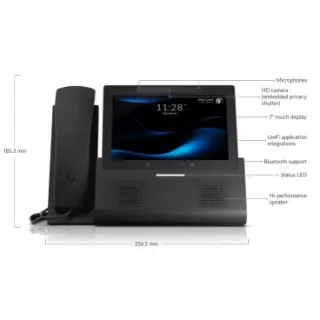 Ubiquiti UTP-G3-Touch-Enterprise Teléfono de escritorio con una pantalla táctil de 7" e integración perfecta con las