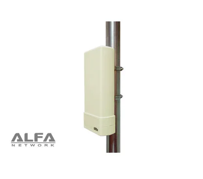 Alfa Network UBDo-58 - Carcas Resistente a Intemperie con Antena 12dBi 5GHz (Sin Adaptador Wireless)