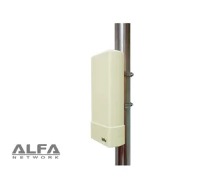 Alfa Network UBDo-58 - Carcas Resistente a Intemperie con Antena 12dBi 5GHz (Sin Adaptador Wireless)