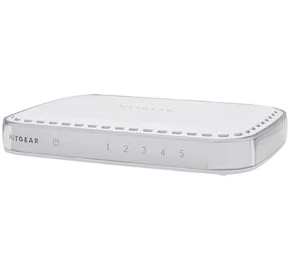 Netgear GS605 Switch 5 puertos 10/100/1000 - Alimentador exter