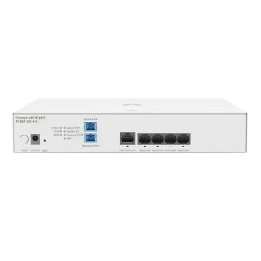 Huawei F1001-DC eKitOptiX OLT, Uplink XGS-PON/XG-PON(SC/UPC), 1x2.5GE (WAN/LAN multiplexing), Downlink 1x2.5GE+4xGE+1xGPON