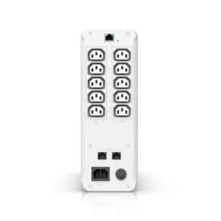 Ubiquiti UPS-Tower Sistema de alimentación ininterrumpida de 1kVA con 10 tomas y batería intercambiable 108Wh, tiempo de
