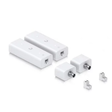 Ubiquiti UACC-Retrofit-PoE-2Wire Extensores PoE a través de dos cables.Transmisor:entrada PoE++, Salida: PoE/PoE+, tanto