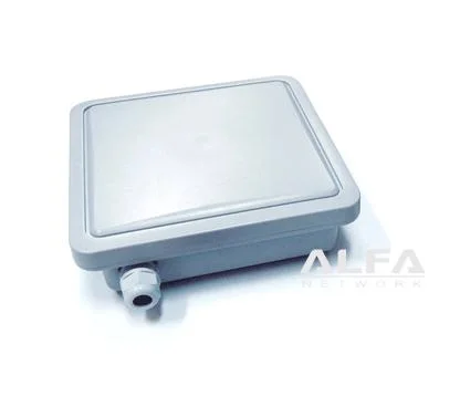 Alfa Network ODC-2414 - Carcasa Resistente a Intemperie con Antena de 14dbi 2,4Ghz, Kit de Impermeabilización de Conector