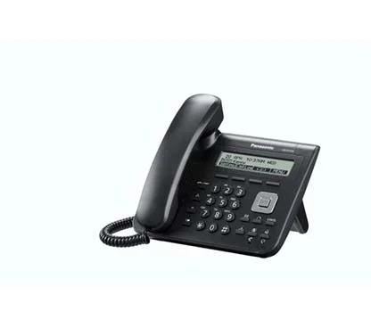 Panasonic KX-UT123NE-B Standard Dual Port SIP Telephone with large alphanumeric display - Ideal for general business or home