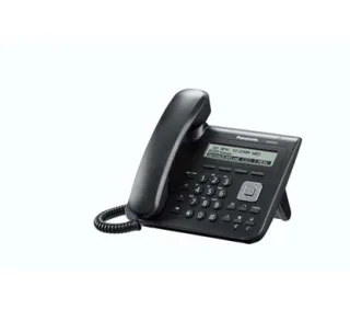 Panasonic KX-UT123NE-B Standard Dual Port SIP Telephone with large alphanumeric display - Ideal for general business or home