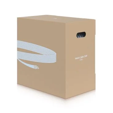 Ubiquiti UACC-CABLE-C6A-CMP Bobina de cable Ethernet UTP categoría 6A de 305 metros para despliegues de alta velocidad en
