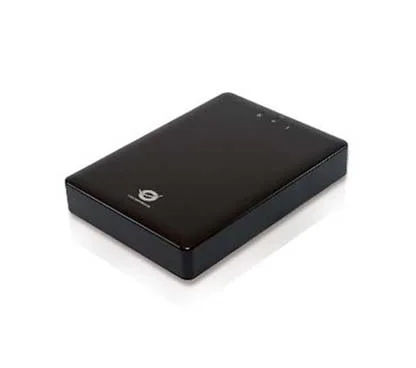 Conceptronic CSVW25DC StreamVault™ Wireless 2.5” Drive Case Supports 2.5” SATA HDD and SATA II HDD up to 1.5TB 2800mAh