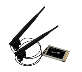 Ubiquiti SR71C 802.11a/b/g/n MIMO Cardbus External Antenna Connectors