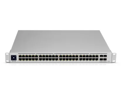 Ubiquiti USW-PRO-48 Switch Unifi Pro de 48 puertos Gigabit y 4 SFP+. Pantalla a color 1,3 pulgadas