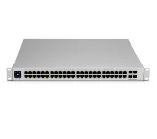 Ubiquiti USW-PRO-48 Switch Unifi Pro de 48 puertos Gigabit y 4 SFP+. Pantalla a color 1,3 pulgadas