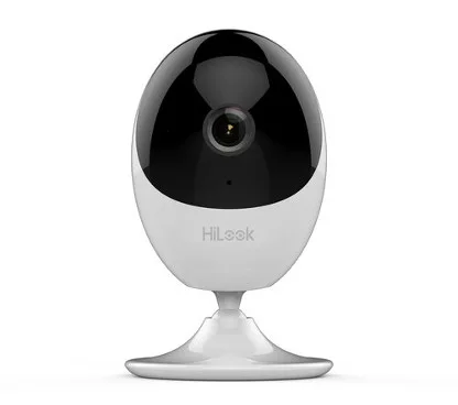 Hilook IPC-C100-D/W(2.8mm) - Cámara IP Wi-Fi Formato Escritorio, Resolución 1MP 25730fps (1280×720px), Lente fija (2.8mm)