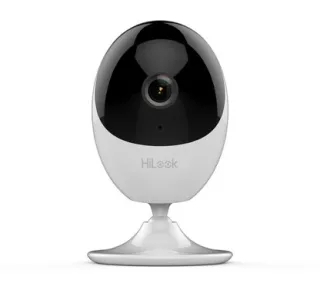 Hilook IPC-C100-D/W(2.8mm) - Cámara IP Wi-Fi Formato Escritorio, Resolución 1MP 25730fps (1280×720px), Lente fija (2.8mm)