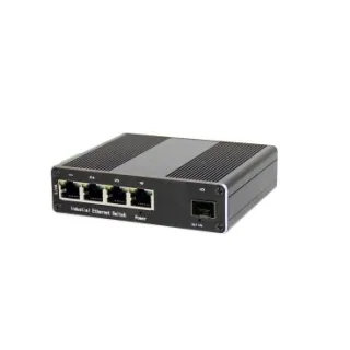 eRize ERZ-IS01G00401R-4075AP - Switch Industrial No Gestionable, 5 Puertos (4x Gbps PoE + Uplink SFP Gbps)