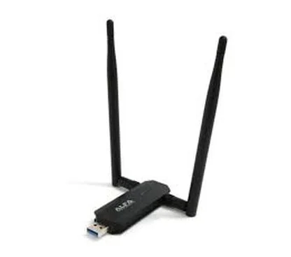 Alfa Network AWUS036AX - Adaptador USB Wireless 3.0 + Bluetooth 5.2, 802.11ax, AX1800, Doble Banda, 1200 Mbps