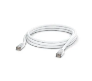 Ubiquiti UACC-Cable-Patch-Outdoor-3M-W Cable de conexión de cobre trenzado de 24 AWG resistente para exteriores con conector