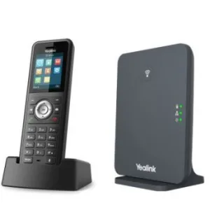 Yealink W79P Pro Teléfono DECT IP (base W70B y terminal W59R Pro) hasta 10 cuentas SIP